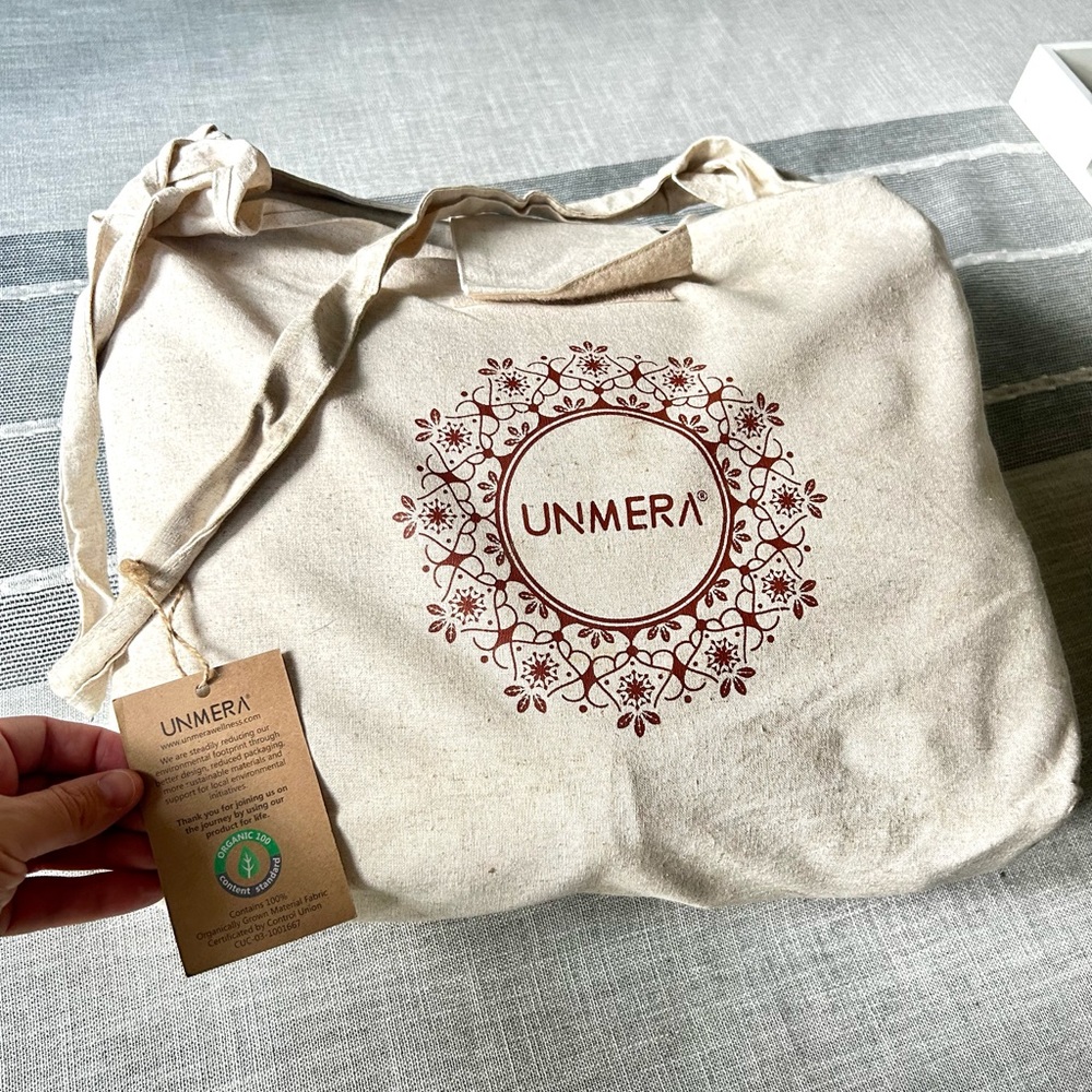 Cream Skincare Tote